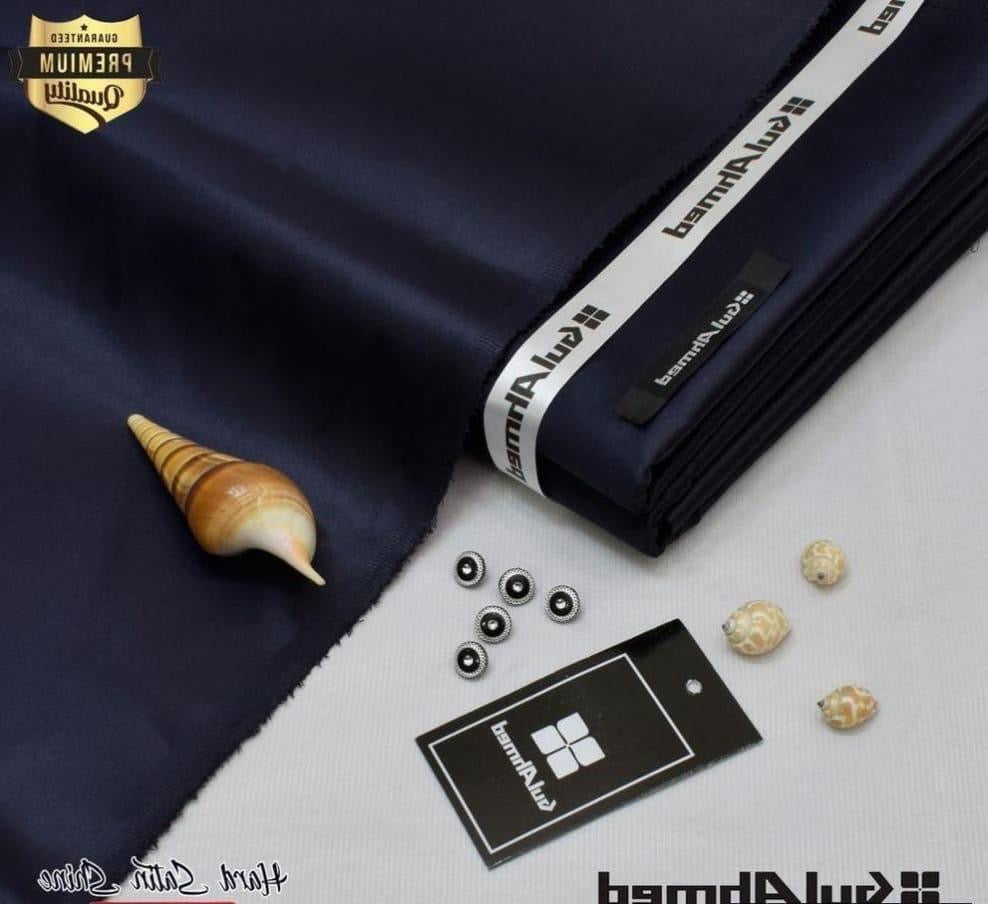 Menβs unstitched cotton sotton plain suit