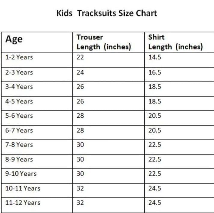 Track Suit for kids
